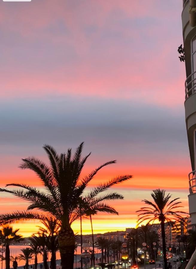 Endless Stunning Mediterranean Sea Views Promenade Des Anglais Nice Luaran gambar